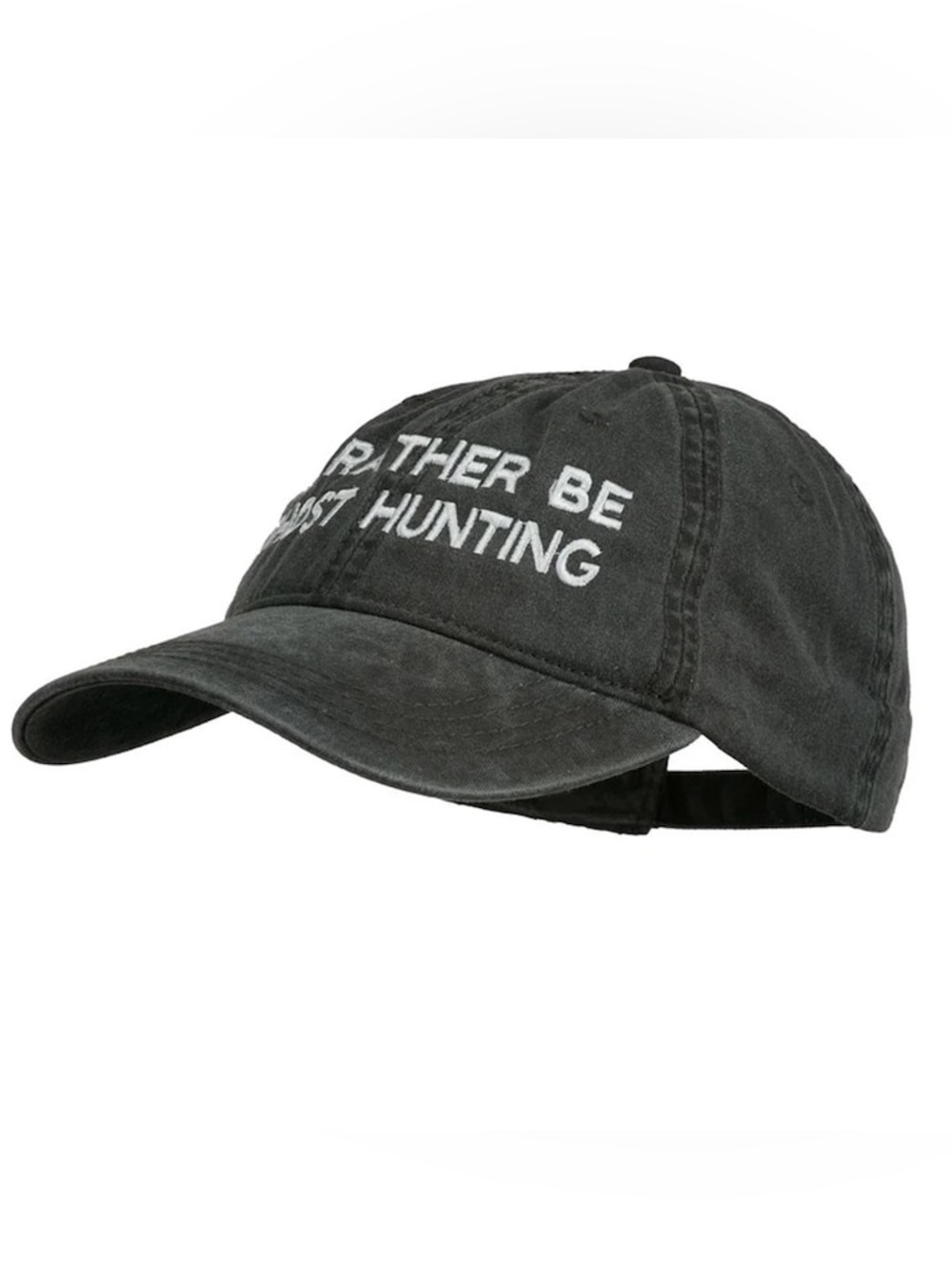 moving sale 💕 - “i’d rather be ghost hunting” dark grey hat